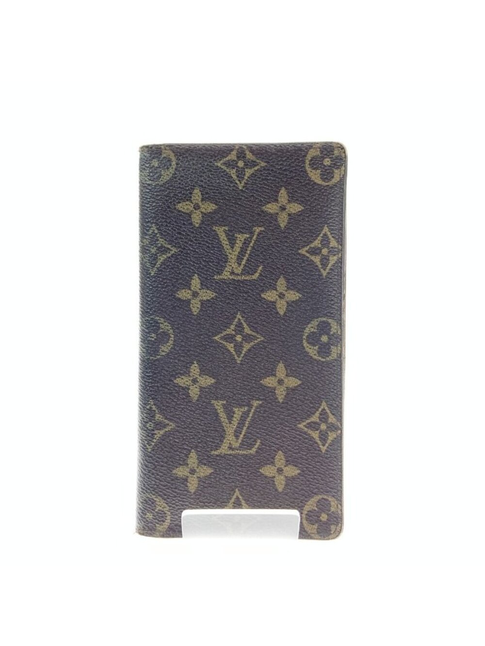 Louis Vuitton Monogram Porto Cartes Credit Bifold Long Billfold Brown Wallet